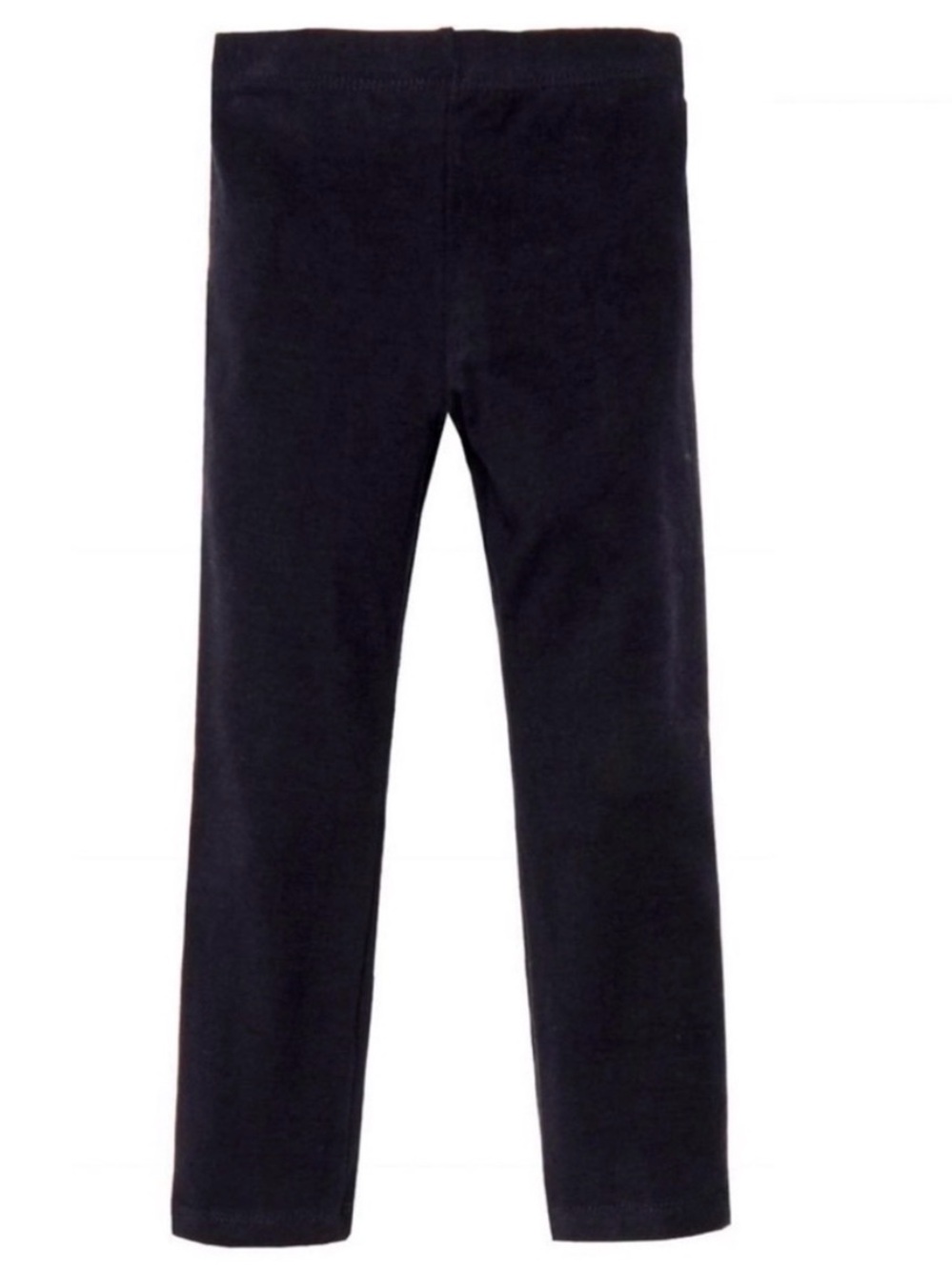 New Little Girls Size 6 - 7 Fabkids Soft Black Stretch Leggings